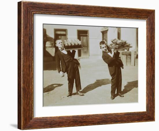 Schroth Cure: Wine and Bread Boys, 20th Century-Andrew Pitcairn-knowles-Framed Giclee Print