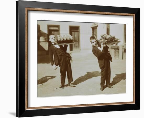 Schroth Cure: Wine and Bread Boys, 20th Century-Andrew Pitcairn-knowles-Framed Giclee Print