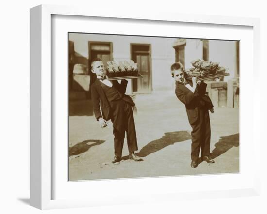 Schroth Cure: Wine and Bread Boys, 20th Century-Andrew Pitcairn-knowles-Framed Giclee Print