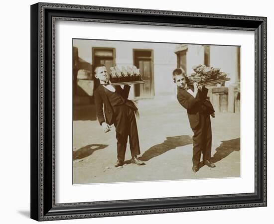 Schroth Cure: Wine and Bread Boys, 20th Century-Andrew Pitcairn-knowles-Framed Giclee Print