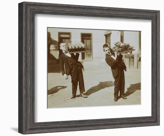 Schroth Cure: Wine and Bread Boys, 20th Century-Andrew Pitcairn-knowles-Framed Giclee Print