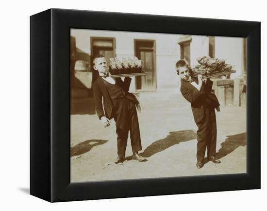 Schroth Cure: Wine and Bread Boys, 20th Century-Andrew Pitcairn-knowles-Framed Premier Image Canvas