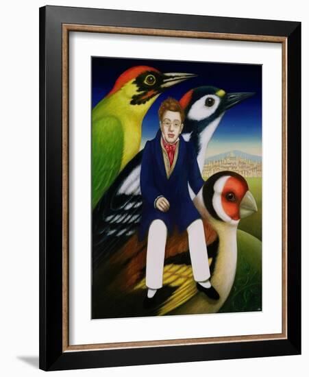 Schubert and the Language of Birds, 2000-Frances Broomfield-Framed Giclee Print