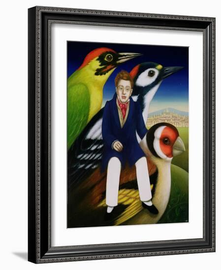 Schubert and the Language of Birds, 2000-Frances Broomfield-Framed Giclee Print