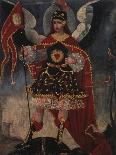 Archangel Michael-Schule von Cuzco-Premier Image Canvas