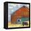 Schullsburg Barn-Sue Jachimiec-Framed Stretched Canvas