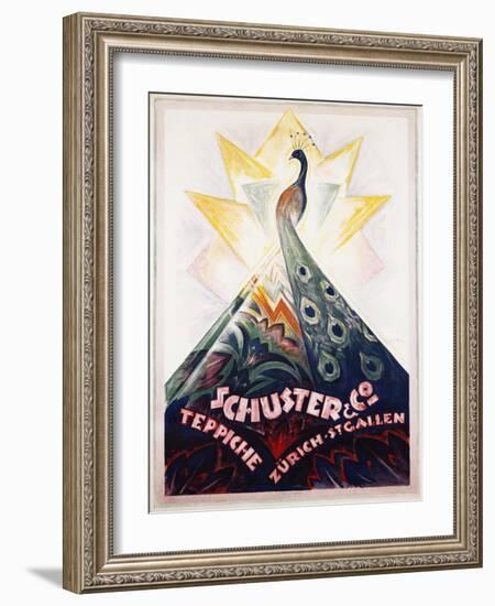 Schuster and Co. Poster-Carl Bockli-Framed Giclee Print