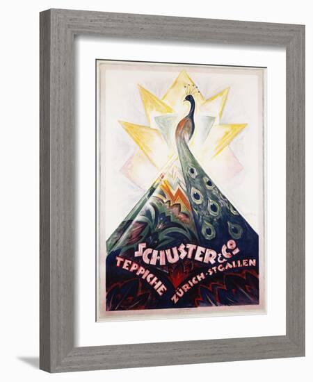 Schuster and Co. Poster-Carl Bockli-Framed Giclee Print