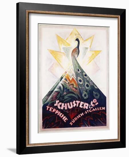 Schuster and Co. Poster-Carl Bockli-Framed Giclee Print