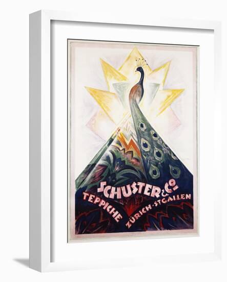 Schuster and Co. Poster-Carl Bockli-Framed Giclee Print