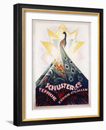 Schuster and Co. Poster-Carl Bockli-Framed Giclee Print