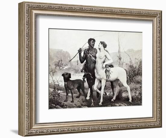 Schutzenberger: Centaurs-Louis Frederic Schutzenberger-Framed Giclee Print