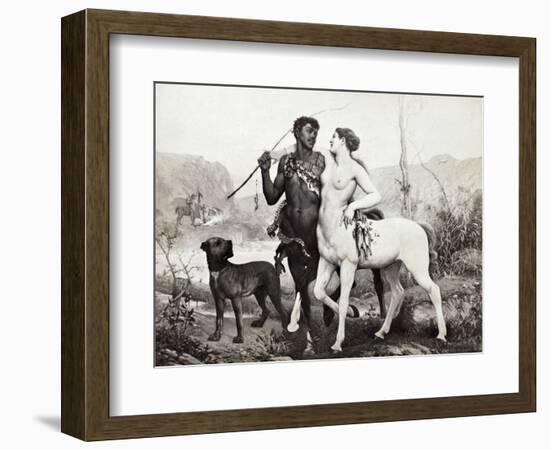 Schutzenberger: Centaurs-Louis Frederic Schutzenberger-Framed Giclee Print