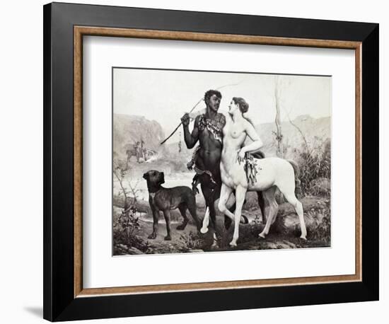 Schutzenberger: Centaurs-Louis Frederic Schutzenberger-Framed Giclee Print