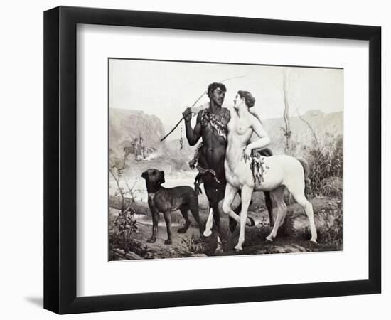 Schutzenberger: Centaurs-Louis Frederic Schutzenberger-Framed Giclee Print