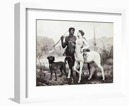 Schutzenberger: Centaurs-Louis Frederic Schutzenberger-Framed Giclee Print