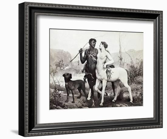 Schutzenberger: Centaurs-Louis Frederic Schutzenberger-Framed Giclee Print