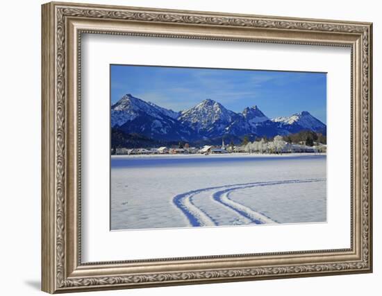 Schwangau and Tannheimer Alps, Allgau, Bavaria, Germany, Europe-Hans-Peter Merten-Framed Photographic Print