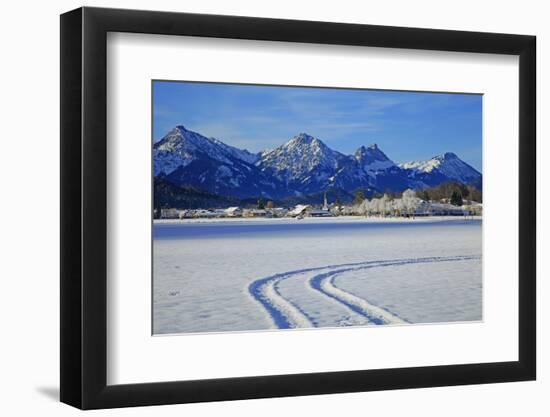 Schwangau and Tannheimer Alps, Allgau, Bavaria, Germany, Europe-Hans-Peter Merten-Framed Photographic Print