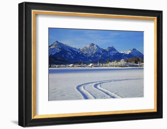 Schwangau and Tannheimer Alps, Allgau, Bavaria, Germany, Europe-Hans-Peter Merten-Framed Photographic Print