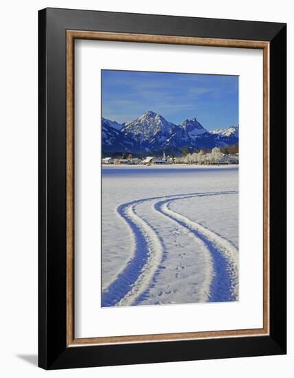 Schwangau and Tannheimer Alps, Allgau, Bavaria, Germany, Europe-Hans-Peter Merten-Framed Photographic Print