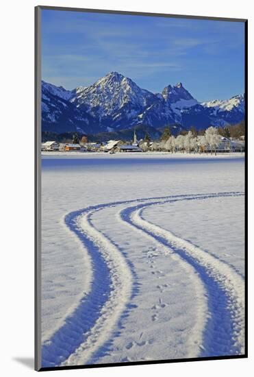 Schwangau and Tannheimer Alps, Allgau, Bavaria, Germany, Europe-Hans-Peter Merten-Mounted Photographic Print