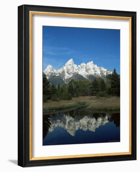 Schwarbacher's Landing, Grand Teton National Park, Wyoming, USA-Jean Brooks-Framed Photographic Print