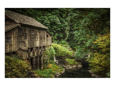 Schwartz Cedar Creek Grist Mill Art Print By Don Schwartz Art Com
