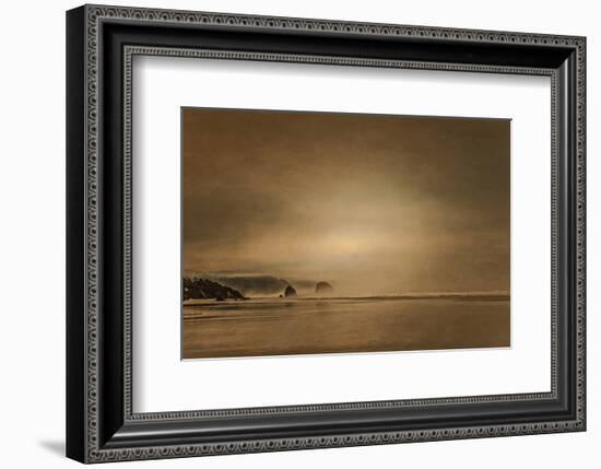 Schwartz - Gentle Coastal Sunrise-Don Schwartz-Framed Art Print