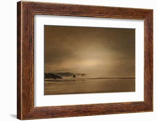 Schwartz - Gentle Coastal Sunrise-Don Schwartz-Framed Art Print