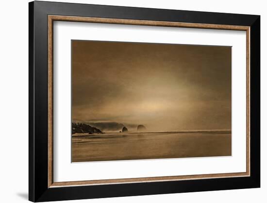 Schwartz - Gentle Coastal Sunrise-Don Schwartz-Framed Art Print