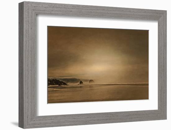 Schwartz - Gentle Coastal Sunrise-Don Schwartz-Framed Art Print