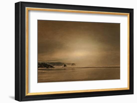 Schwartz - Gentle Coastal Sunrise-Don Schwartz-Framed Art Print