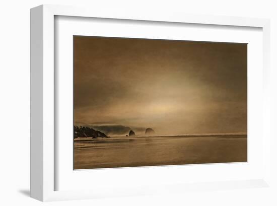 Schwartz - Gentle Coastal Sunrise-Don Schwartz-Framed Art Print