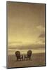 Schwartz - Two Beach Chairs-Don Schwartz-Mounted Art Print