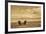 Schwartz - Two Chairs on the Sand-Don Schwartz-Framed Premium Giclee Print