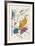 Schwarze Striche, 1913-Wassily Kandinsky-Framed Premium Giclee Print