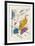 Schwarze Striche, 1913-Wassily Kandinsky-Framed Premium Giclee Print