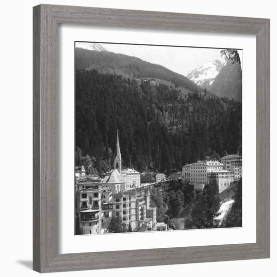 Schwarzenberg, Badgastein, Austria, C1900s-Wurthle & Sons-Framed Photographic Print