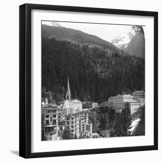 Schwarzenberg, Badgastein, Austria, C1900s-Wurthle & Sons-Framed Photographic Print