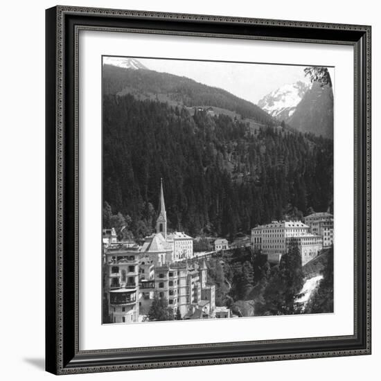 Schwarzenberg, Badgastein, Austria, C1900s-Wurthle & Sons-Framed Photographic Print