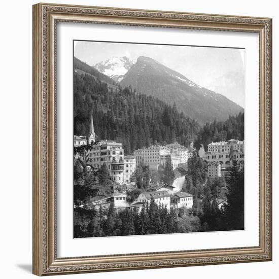 Schwarzenberg, Badgastein, Austria, C1900s-Wurthle & Sons-Framed Photographic Print