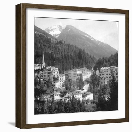 Schwarzenberg, Badgastein, Austria, C1900s-Wurthle & Sons-Framed Photographic Print