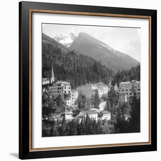 Schwarzenberg, Badgastein, Austria, C1900s-Wurthle & Sons-Framed Photographic Print