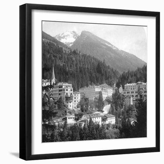 Schwarzenberg, Badgastein, Austria, C1900s-Wurthle & Sons-Framed Photographic Print