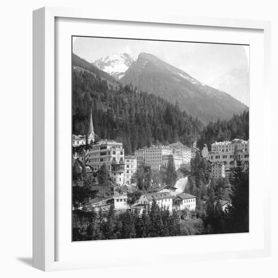 Schwarzenberg, Badgastein, Austria, C1900s-Wurthle & Sons-Framed Photographic Print