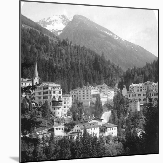 Schwarzenberg, Badgastein, Austria, C1900s-Wurthle & Sons-Mounted Photographic Print