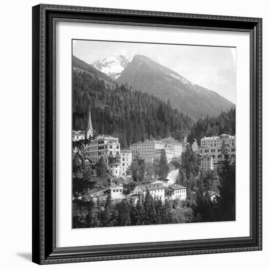 Schwarzenberg, Badgastein, Austria, C1900s-Wurthle & Sons-Framed Photographic Print