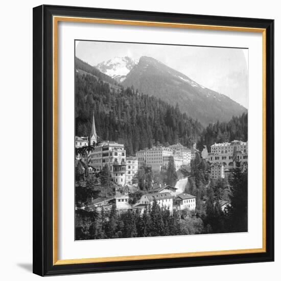 Schwarzenberg, Badgastein, Austria, C1900s-Wurthle & Sons-Framed Photographic Print