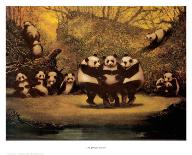 Panda's Dance-Schwedler-Framed Art Print